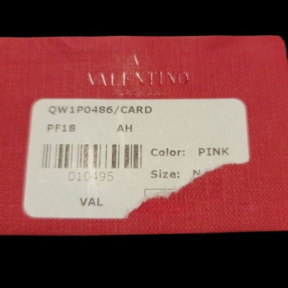 Authentic Valentino Rockstud Card Case Wallet - NWT! - Picture 6 of 7